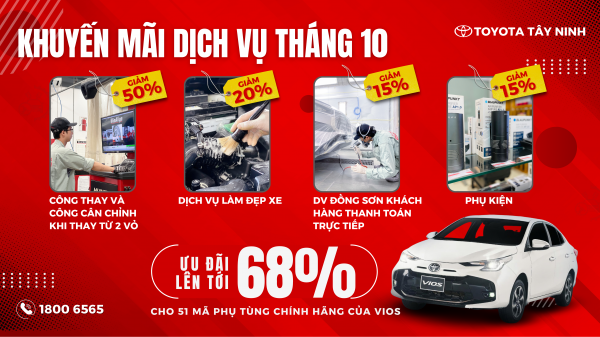 Toyota Ưu Đãi Khủng