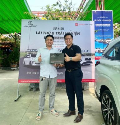 Chương trình lái thử xe tại Toyota Tây Ninh